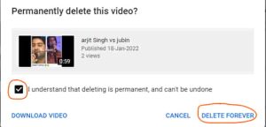 Computer से YouTube Shorts Delete kaise करें.