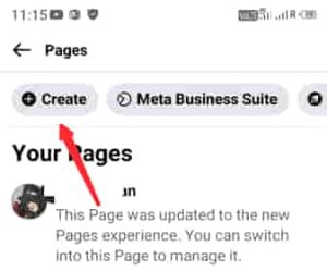 Facebook पर page कैसे बनाए - Create 
