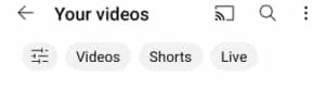 Youtube shorts कैसे डिलीट करें?
