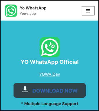 download yo whatsapp